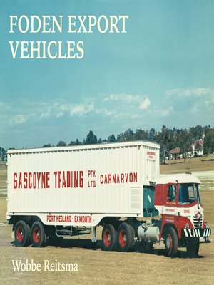 cover image of Foden Export Vehicles